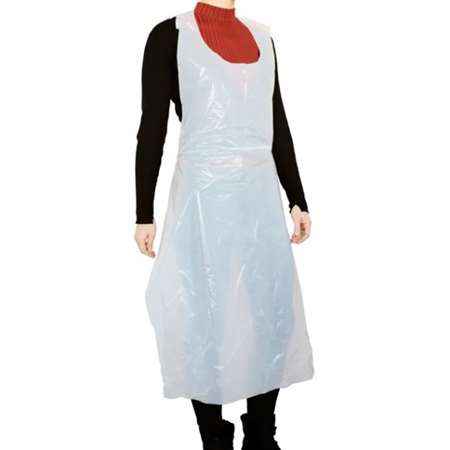 Image de TABLIER PEHD GAUFRÉ BLANC 700X1200