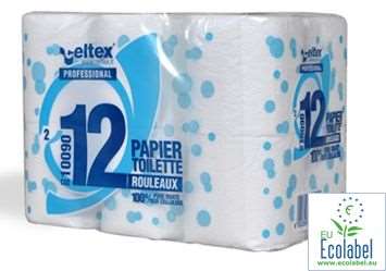 Image de PH. ROULEAU 200 OUATE BLANCHE 2 PLIS ECOLABEL