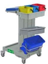 Image de CHARIOT DE LAVAGE IMPRÉGNATION CPT AVEC SEAUX IMPRÉGNATION