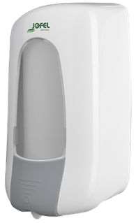 Image de DISTRIBUTEUR SAVON CARTOUCHE AITANA 1L ABS BLANC
