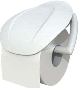 Image de DISTRIBUTEUR PETITS ROULEAUX ABS BLANC