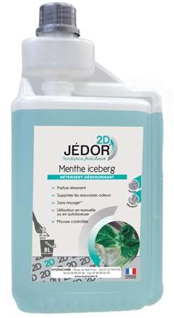 Image de DETERGENT SOL PARFUME PARFUM MENTHE FLACON DOSEUR 1L