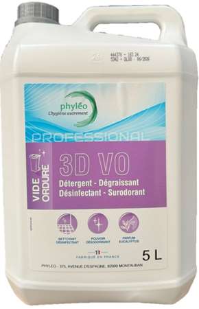 Image de DÉSINFECTANT DÉSINFECTANT SURODORANT 3D VIDE ORDURES 5L