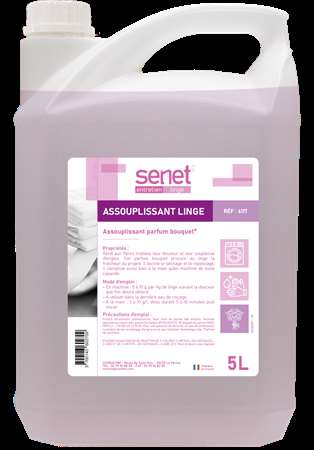 Image de ASSOUPLISSANT TEXTILE LIQUIDE PARFUMÉ 5L