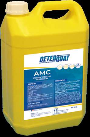 DÉGRAISSANT DÉSINFECTANT MOUSSANT CHLORÉ ALIMENTAIRE 5L