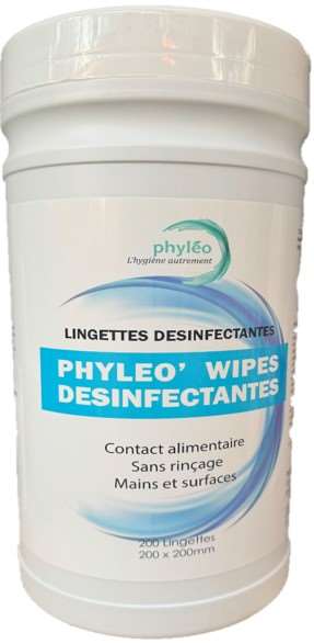 Image de LINGETTES AGROALIMENTAIRE DESINFECTANTES SANS RINÇAGE