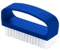 BROSSE À ONGLES PLASTIQUE AVEC POIGNÉE