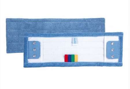 Image de FRANGE MIXTE MICROFIBRE 40CM POCHES ET LANGUETTES 3 OEILLETS