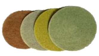 Image de DISQUE CRISTA+ Ø 432 MM TRÈS FIN N°4 VERT COLIS DE 2