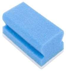 Image de EPONGE SYNTHÉTIQUE BLEUE SUR ABRASIF BLANC