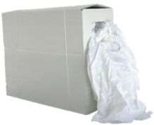 Image de DRAP BLANC OPTIQUE COTON